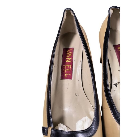 VanEli East Camel Square Toe Low Heel Woman's size‎ 8 - Picture 4 of 11